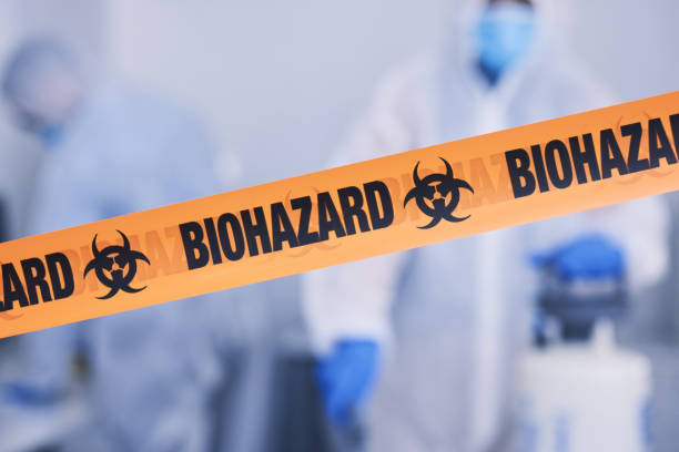 Professional Biohazard technician working in Silver Lake, NH